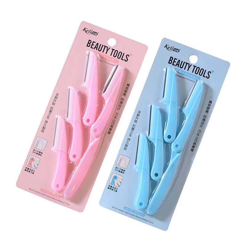 AMSIC Eyebrow Razor Facial Hair Remover Trimmer Sharp Mini Makeup Knife Shaper Tool | Красота и здоровье