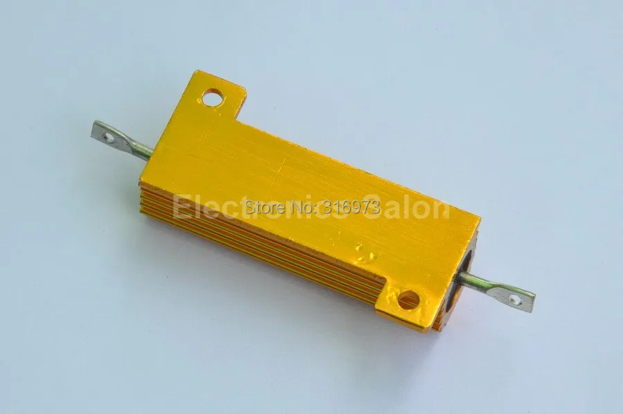 (20 шт./лот) 8 2 Ом 50 Вт проволочный Алюминиевый резистор Вт. | Электронные компоненты