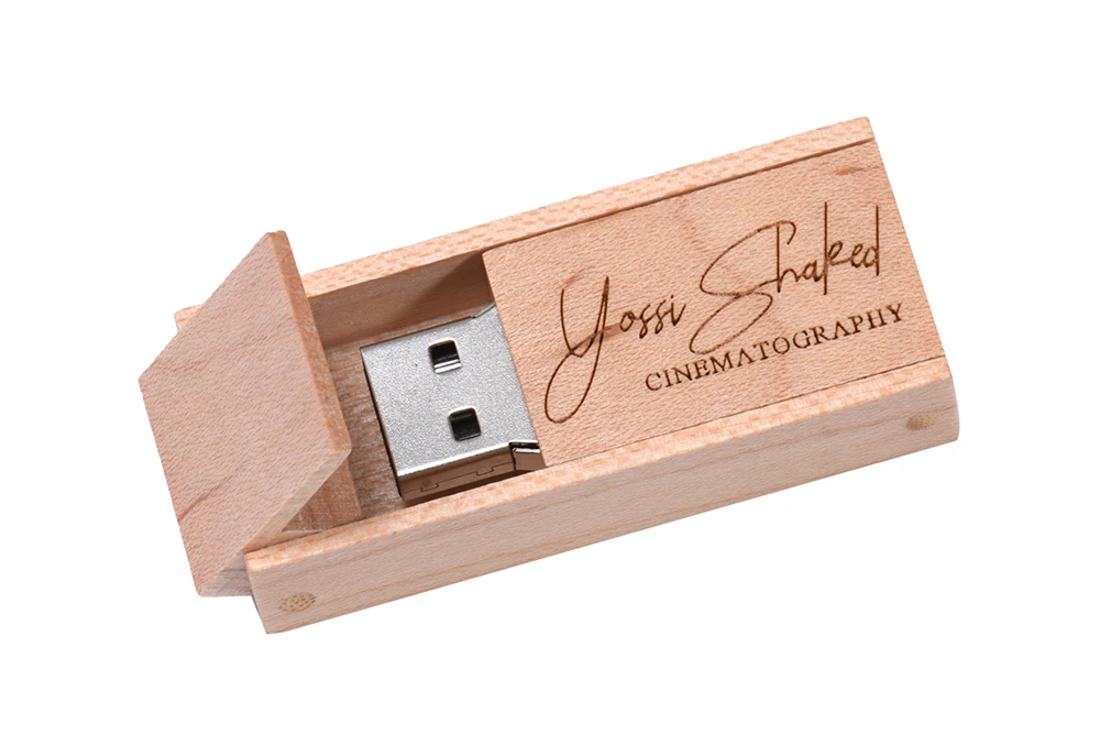 JASTER(более 10 шт бесплатный логотип) Деревянные USB+ коробка металлический брелок USB флэш-накопитель Флешка 64 ГБ 32 ГБ U диск фотография свадебный подарок