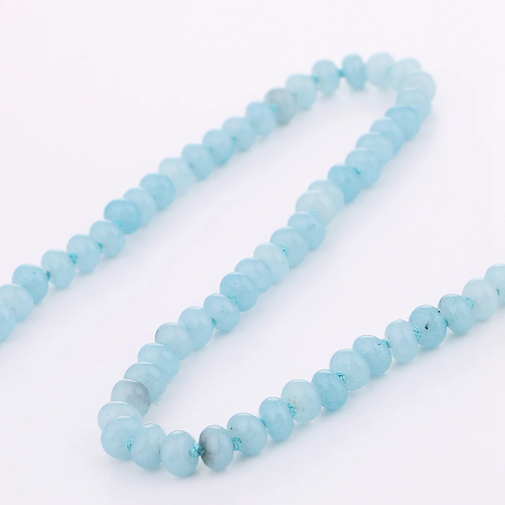 Yumten Sea Blue Treasure круглое ожерелье источник питания натуральный кристалл женские