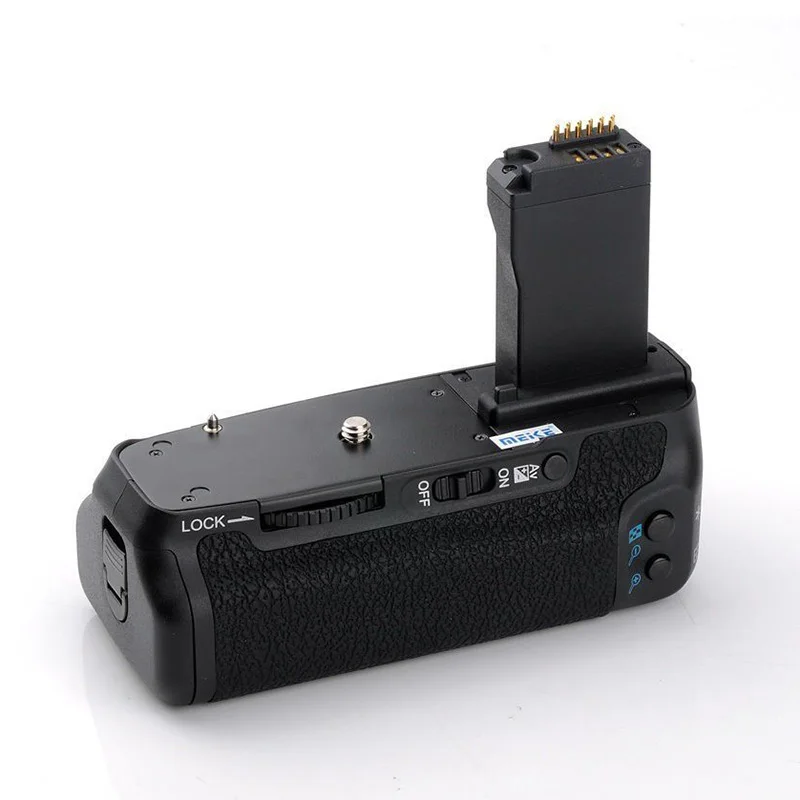 Вертикальный держатель для аккумуляторов MEIKE MK 760D Canon 750D LP E17 ручка аккумулятора