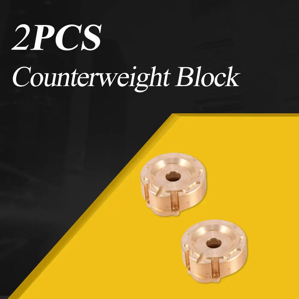 2шт латунный счетчик весовой баланс мост Вес Блок рулевого управления портал