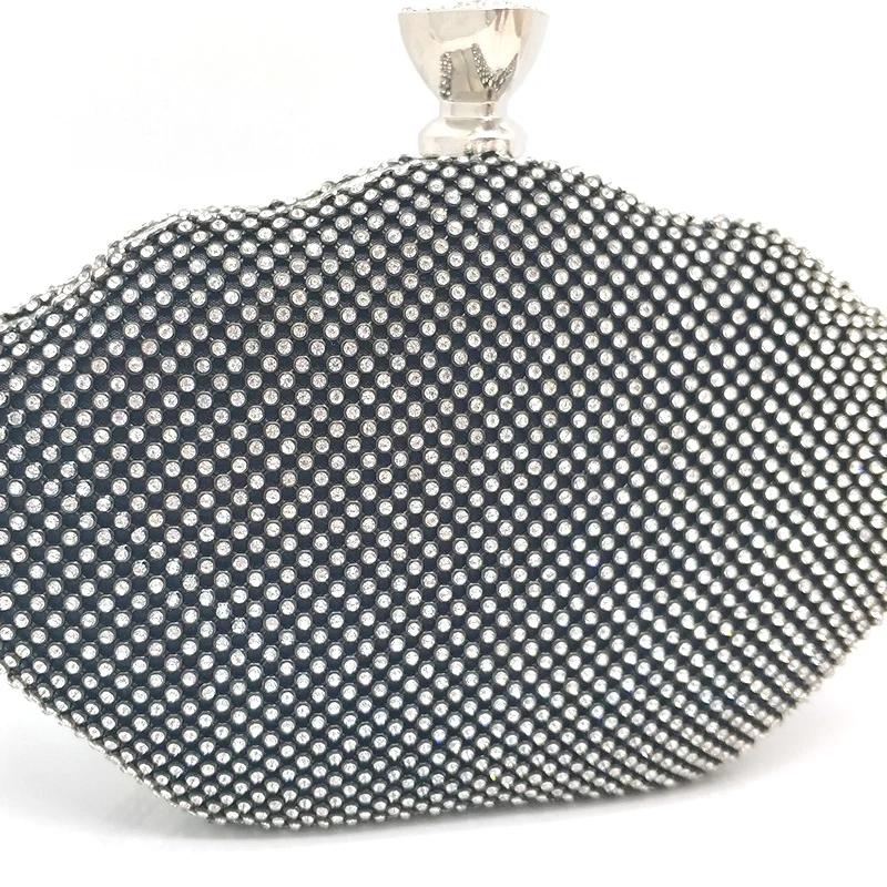 Crystal purse women bridal wedding wallet evening party bag cross body crystal shoulder | Багаж и сумки