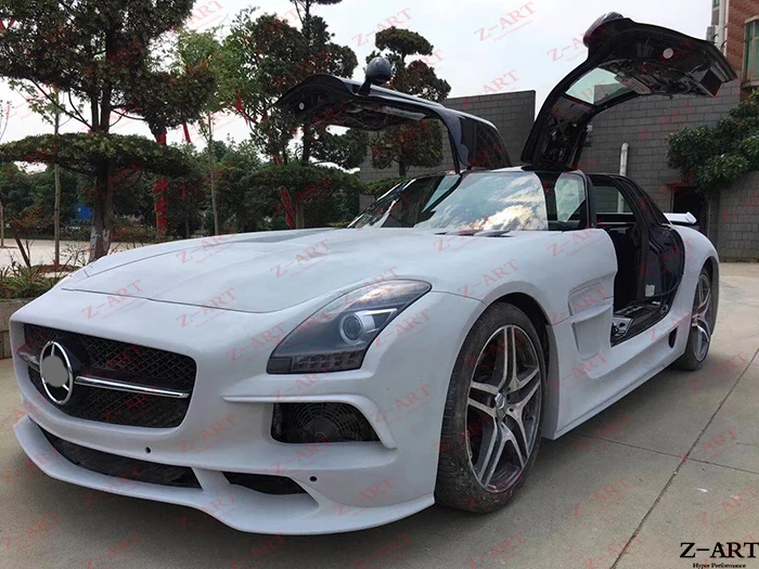 Z-ART черная серия тюнинг-пакет для R197 SLS AMG производительность Mercedes BS тела комплект