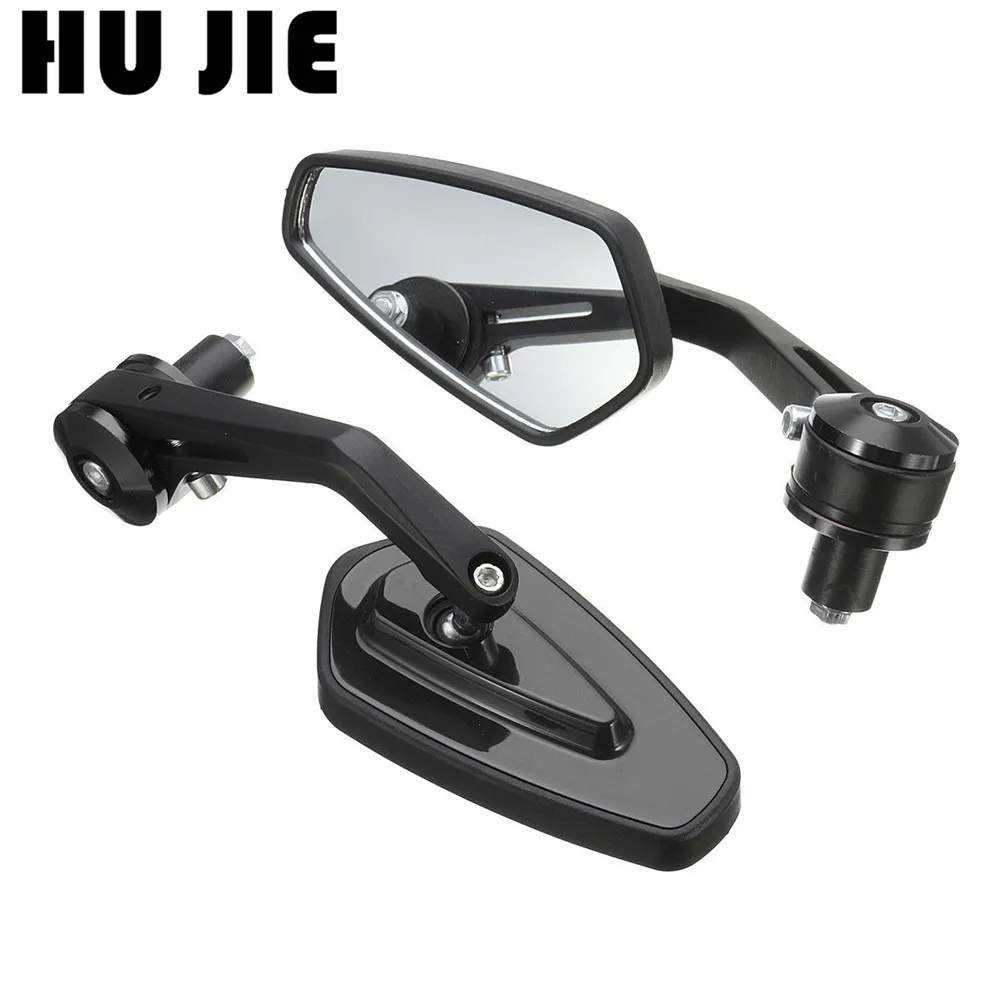 

Universal Motorcycle 7/8'' 22mm Aluminum Rear View Side Mirror Handle Bar End For Honda DUCATI Triumph Aprilia BMW