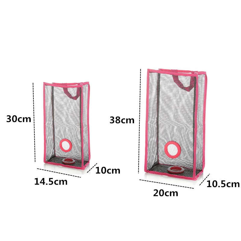GOONBQ 1 pc Grocery Storage Bag Holder Wall Hanging Kitchen Dispenser Disposable Organizer Dropshipping | Дом и сад