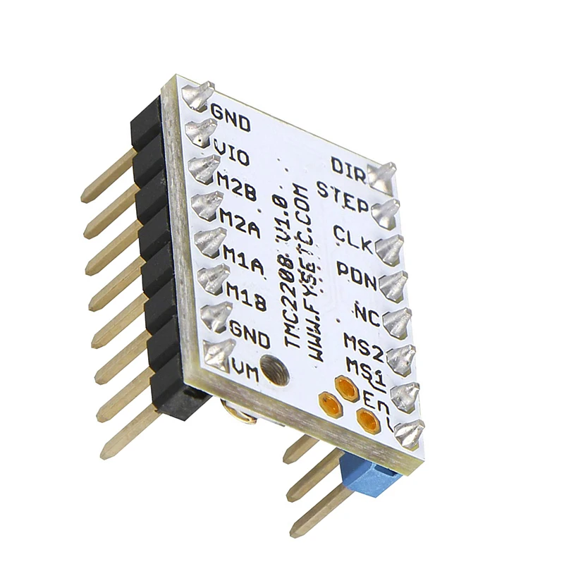 Шаговый двигатель TMC2100 V1.3 TMC2130 TMC2208 бесшумный драйвер StepStick тихая Отличная защита