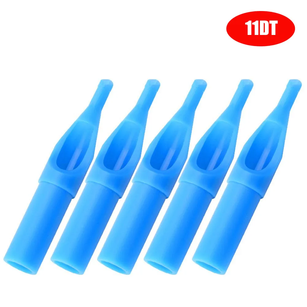 11RL 50 шт. RT/FT/DT одноразовые стерильные иглы для татуировки наконечники пластиковые наконечники для татуировки пулемётные трубки 3/5/7/9/11/14DT - Номер модели: 11RL