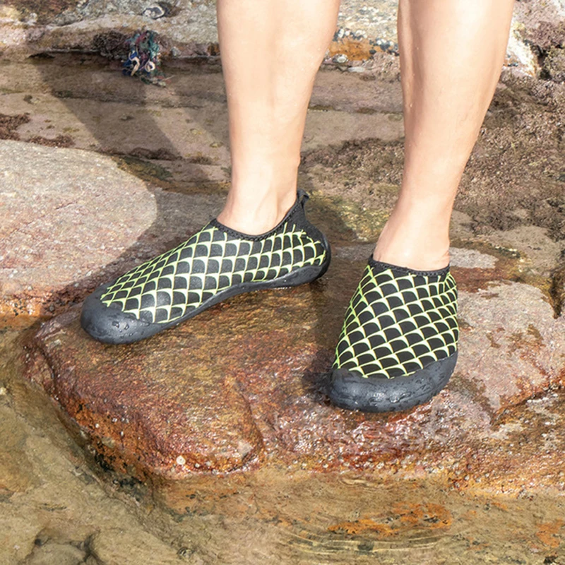 Мужские дышащие кроссовки для плавания пляжная обувь прогулок большие размеры