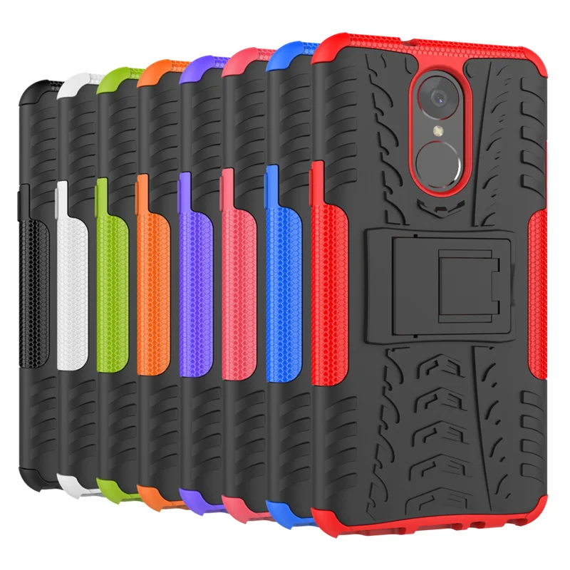 PC + TPU силиконовый чехол Fundas для Etui LG Stylo 4 Чехол Противоударная задняя крышка
