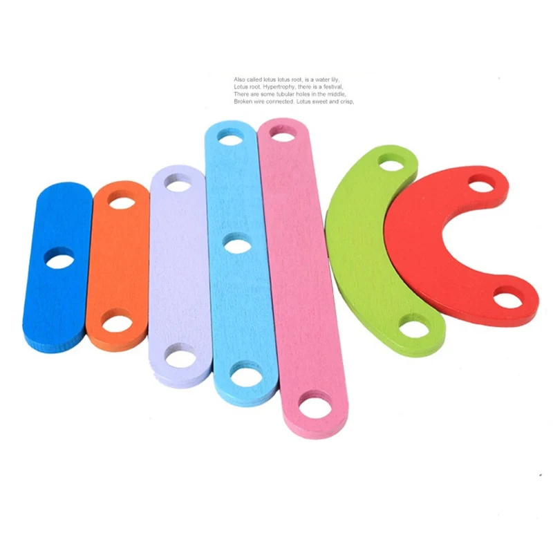 Набор игрушек пазлов геометрической формы деревянные цифровые буквы для раннего