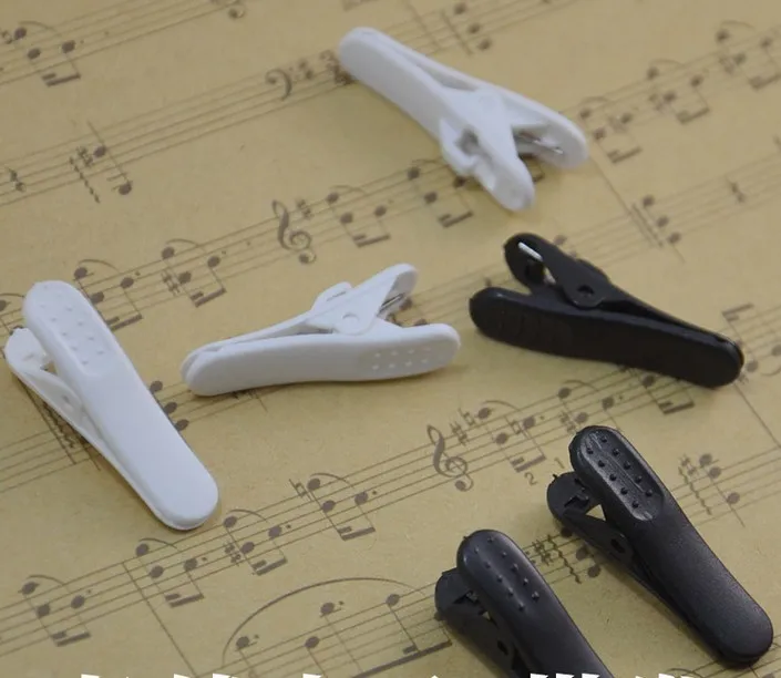 40 шт./лот зажимы для кабеля наушников Зажим воротника гарнитуры зажим провода