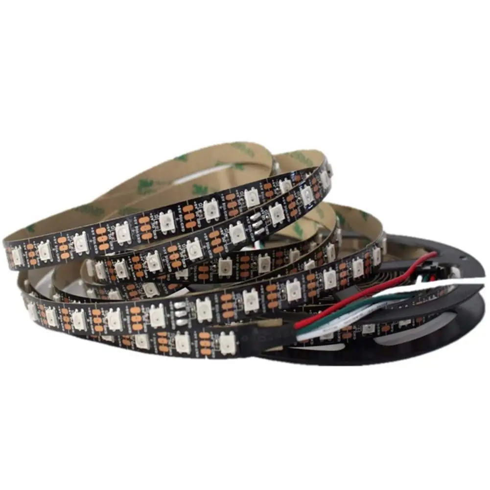 Умная светодиодная пиксельная лента WS2812B 5 в постоянного тока 1 м 30/60/144