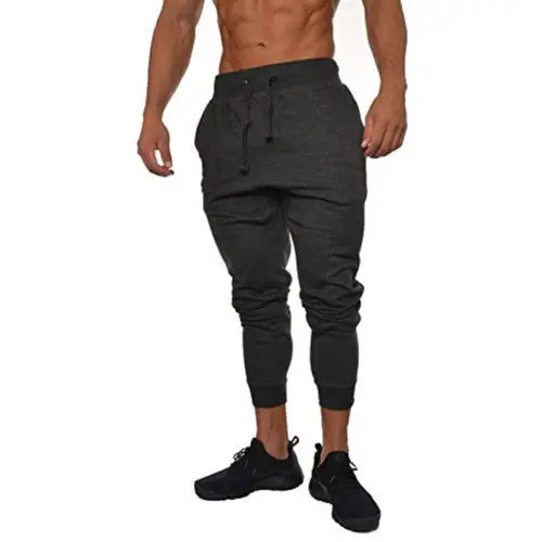 Для мужчин повседневные штаны Slim Fit Urban прямой крой брючин Jogger карандаш