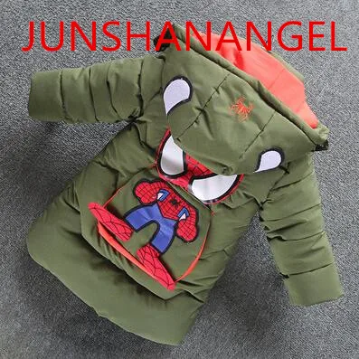 JUNSHANANGEL/детская одежда милое пальто для девочек Сезон Зима Новинка 2019 года