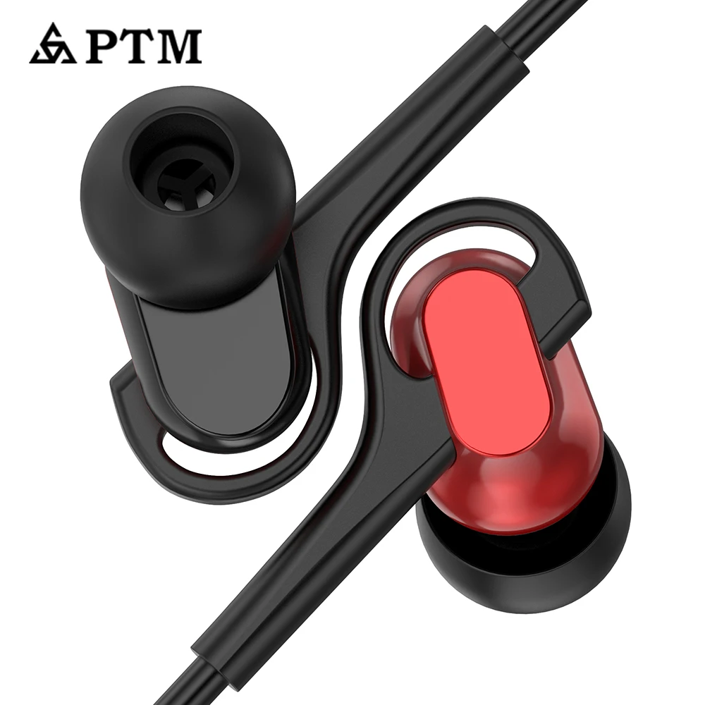 PTM PT1 Новый дизайн наушников спортивные наушники супер бас хороший звук с
