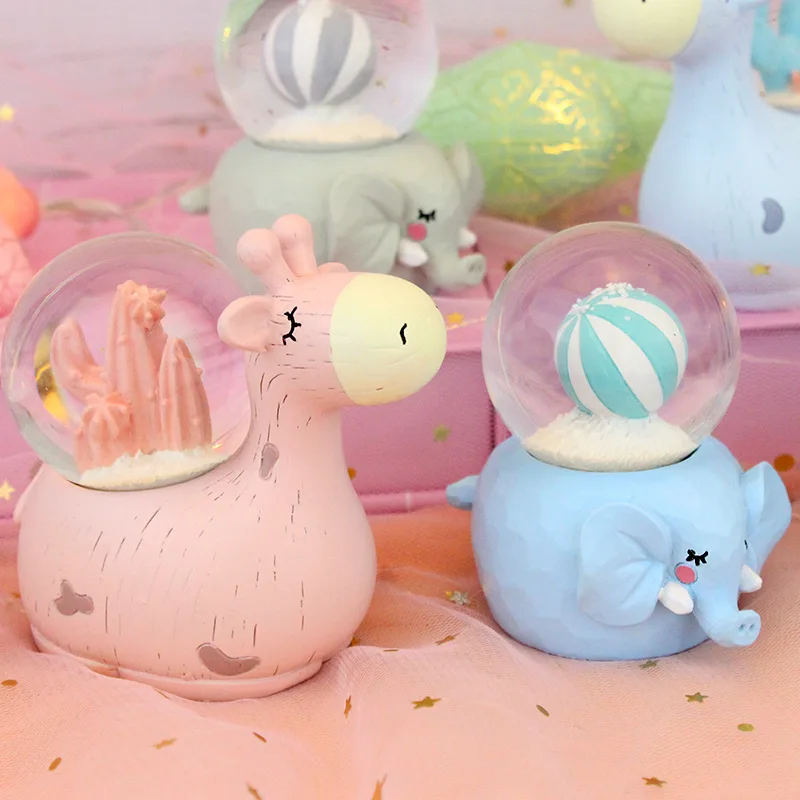 Креативный хрустальный шар украшение для спальни мультяшный узор милый олень