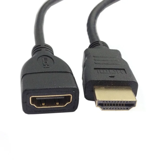 Высокоскоростной HDMI 1 4 с Ethernet и 3D типа A Штекерный к женскому удлинительному