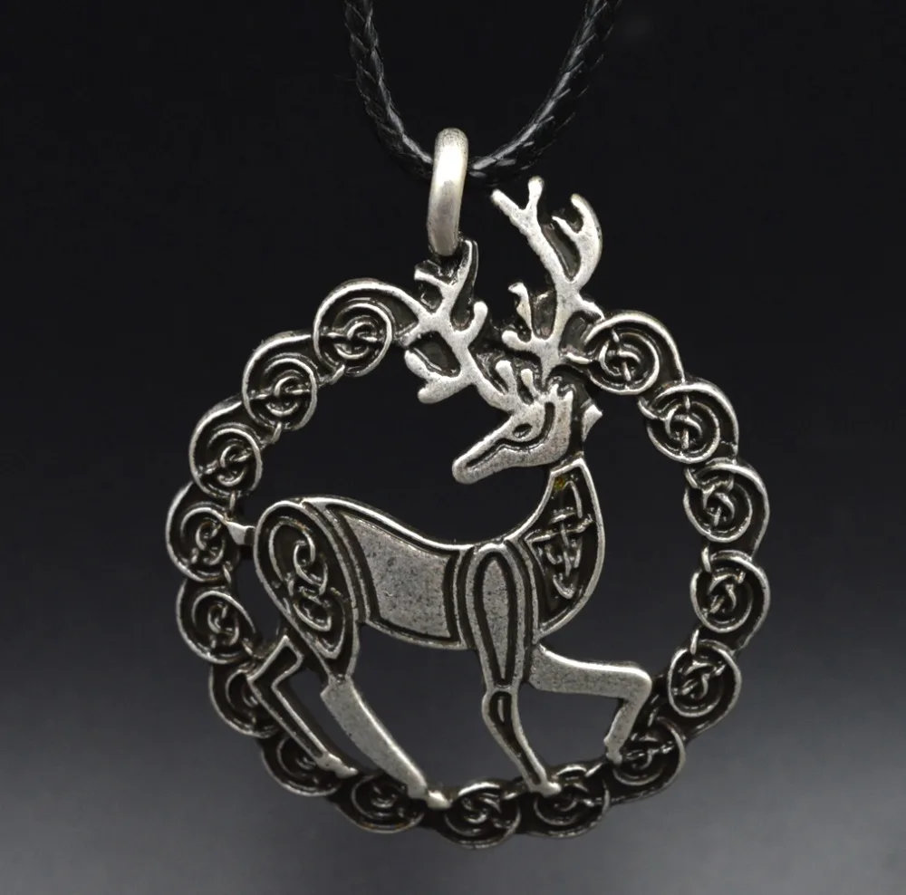 1 шт. ювелирные изделия в стиле викингов ручной работы|necklace with|pendant necklacedeer pendant |