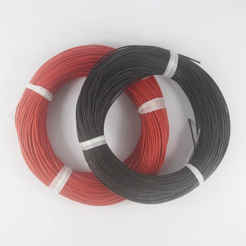 Силиконовый провод OliYin 100 м 20AWG силиконовый (100/0.08 OD: 1 8)|silicone wire|silicone cable20awg silicone wire |