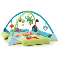 Larger Size Baby Activity Gym  Elephant Pattern To Extend Game Mat  Super Soft Blanket  Portable Bed  Twins Toys 120X120CM