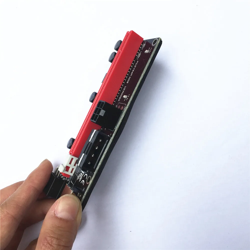 30 шт. 009 S стояк PCIe pci e PCI Express Riser Card 1X 4x 8x 16x USB 3.0 кабель 6 булавки SATA Питание для БТД
