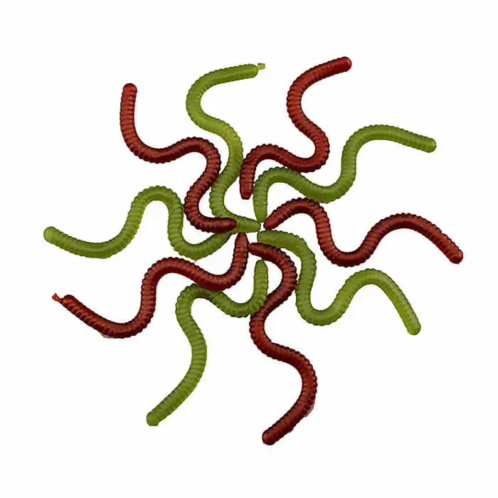 Мягкий дождевой червь 1 коробка рыболовная приманка бионические приманки