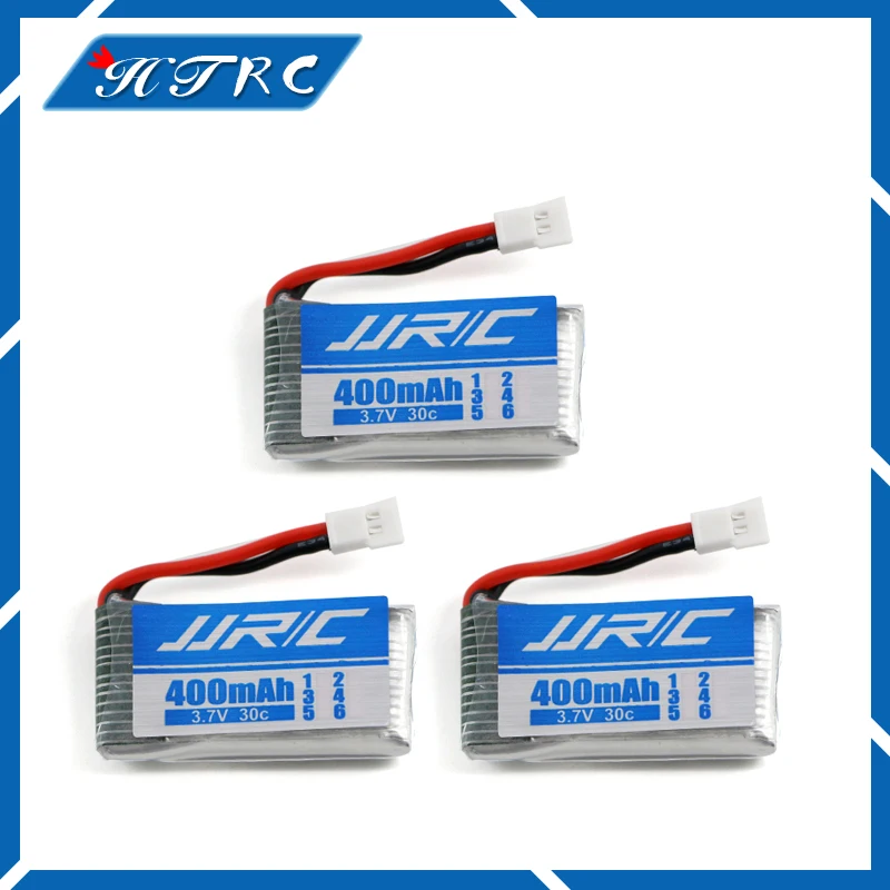 Литий полимерные батареи Дрон jjrc H31 RC Квадрокоптер De rechanger pices 3 7 V 400 mAh литий мини