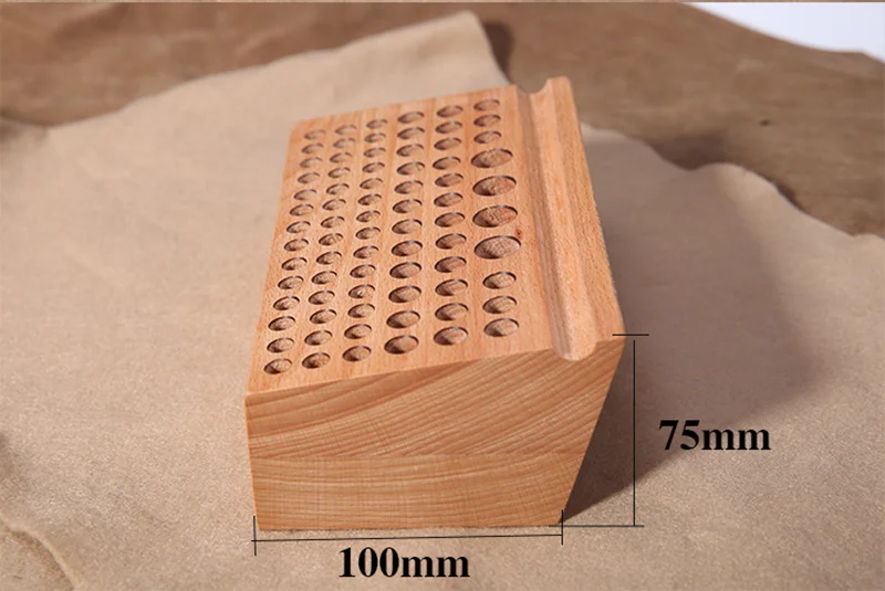 Кожаный ящик для инструментов DIY рамка Straddle стойка хранения дырокол инструмент