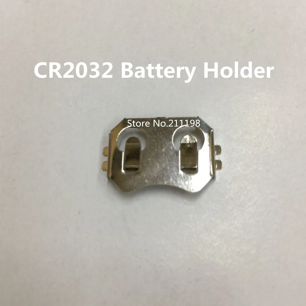 50 шт./лот Cr2032 держатель аккумулятора медный аккумулятора|holder|holder cr2032holder battery |