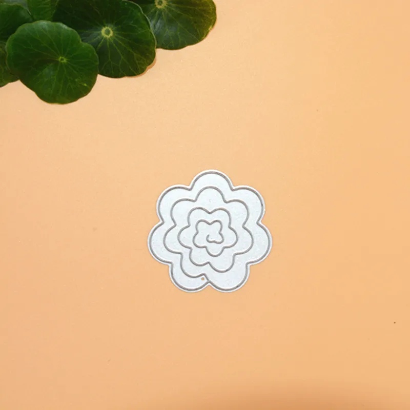 Твердые цветок Металл die Резка Скрапбукинг Тиснение умирает вырезать Трафареты