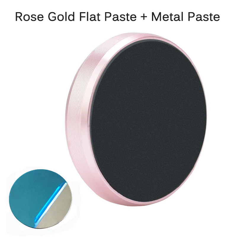 Pink Paste Магнитный автомобильный держатель для телефона в автомобиле, gps, на вентиляционное отверстие, на приборную панель, паста, магнитный держатель для телефона, подставка, автомобильное крепление, поддержка для iPhone, samsung - Цвет: Pink Paste