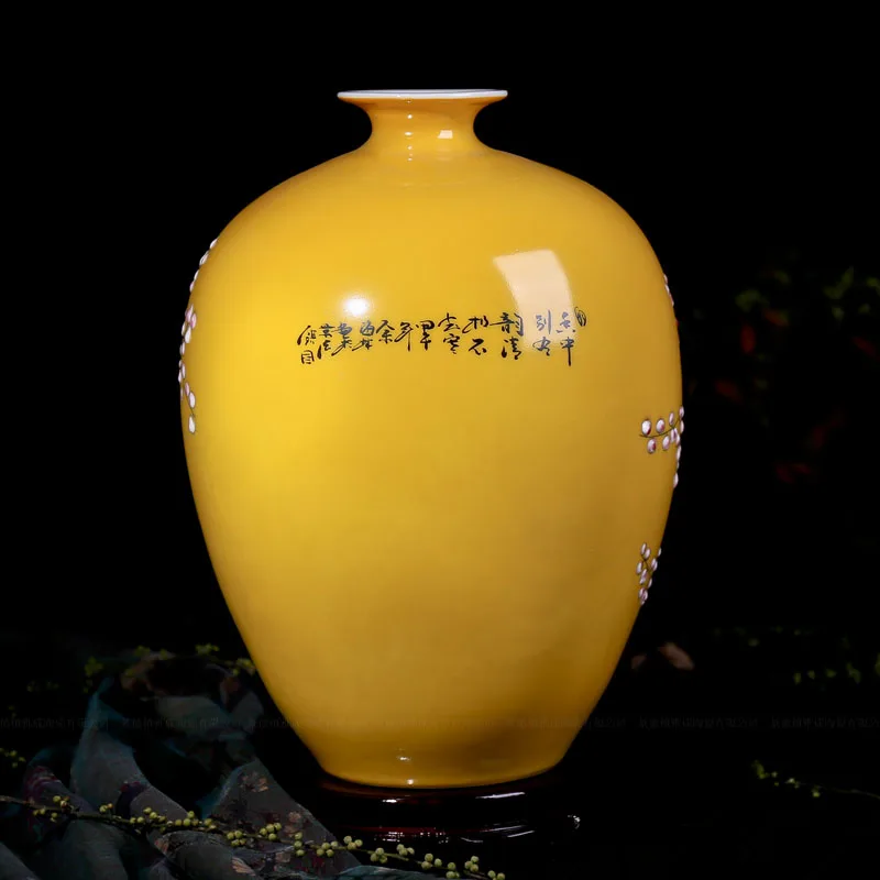 Керамическая ваза Jingdezhen украшения для рукоделия свадебный подарок домашняя