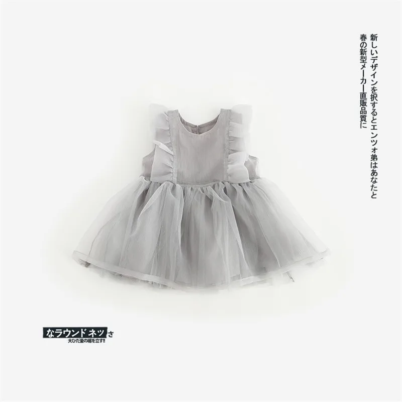 Тролли платье розовый серый зеленый цвет-пачка платья для девочек сетка Сладкий