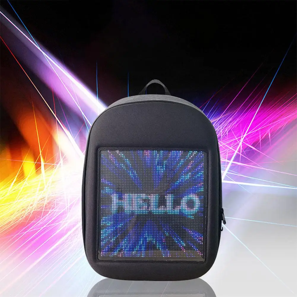 

AKDSteel Screen Display Wifi Control Advertising Backpack Accessories