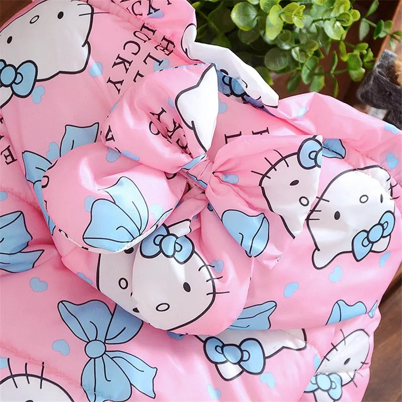 BibiCola/осенне зимняя Рождественская куртка для маленьких девочек детская верхняя