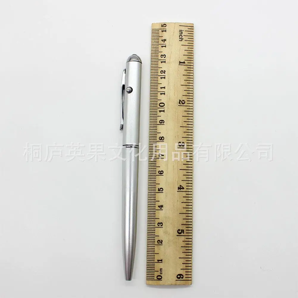 1 шт. многофункциональная невидимая вращающаяся шариковая ручка светодиодный