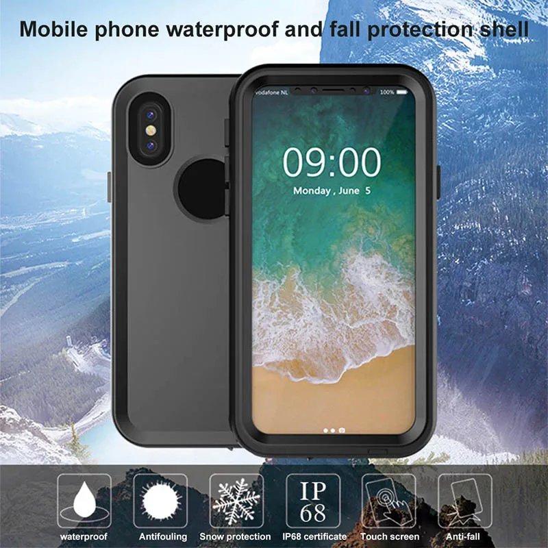 Водонепроницаемый чехол для iPhone X/XS Samsung Note 9 8 DOY 2019|Чехлы-книжки| |