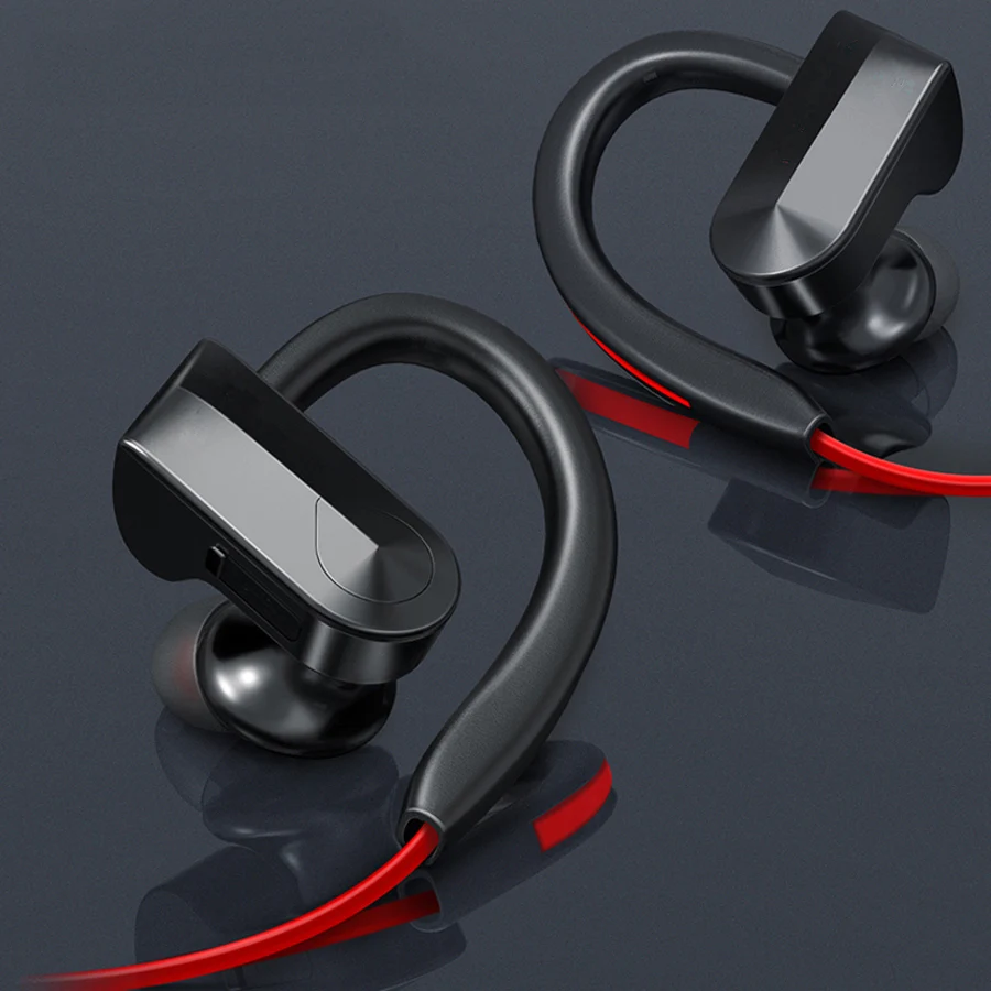 8 часов беспроводные bluetooth наушники, спортивные наушники, гарнитура, стерео наушники blutooth с микрофоном для телефона