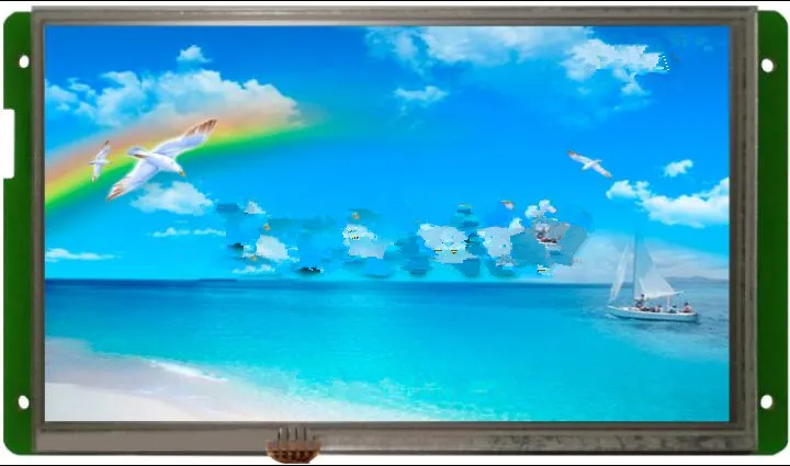Dmt80480l070 _ 02w 7 дюймовый последовательный экран DGUS для быстрого развития и простого
