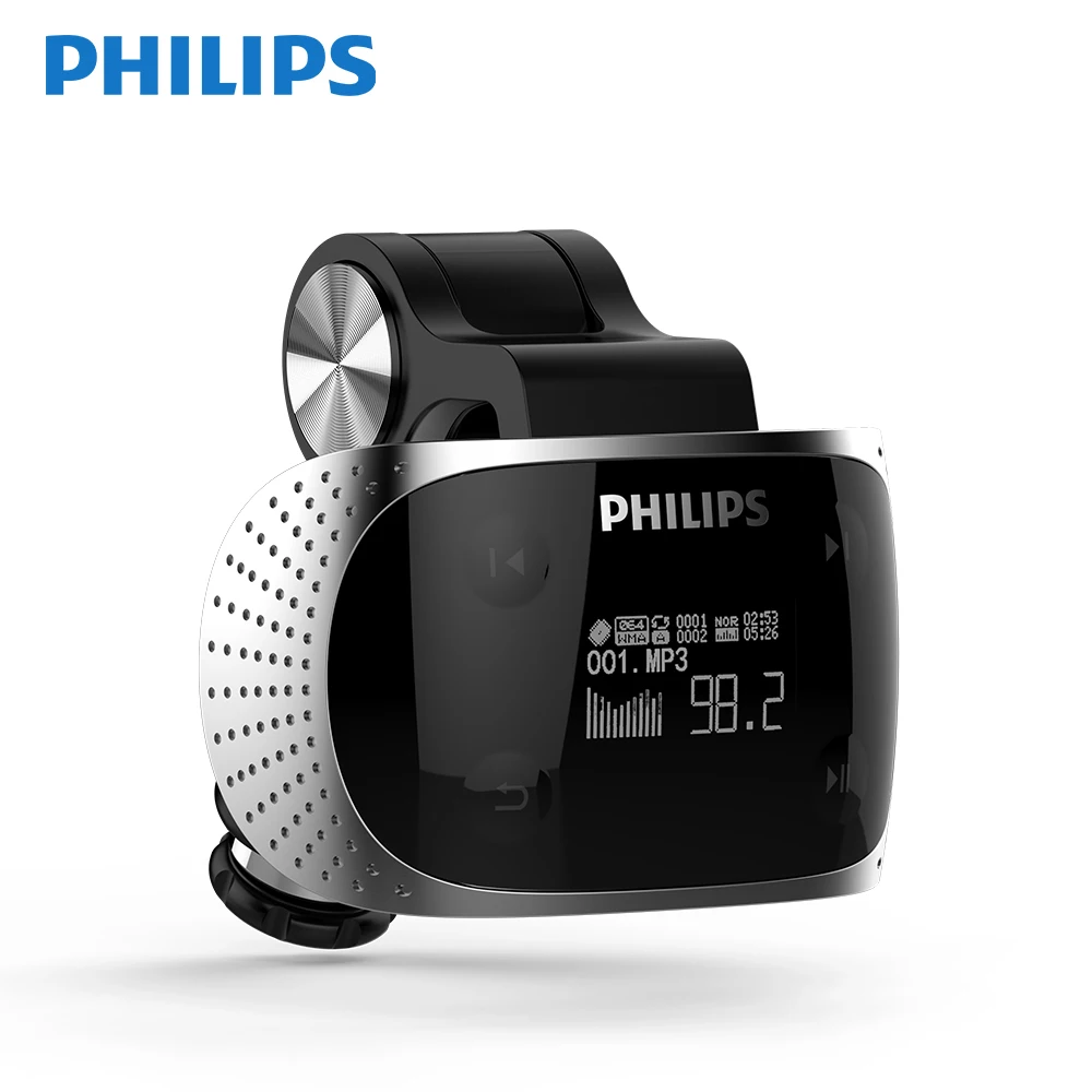 Mp3 плеер Philips SA1608 для автомобиля музыка без потерь FM радио AUX тип