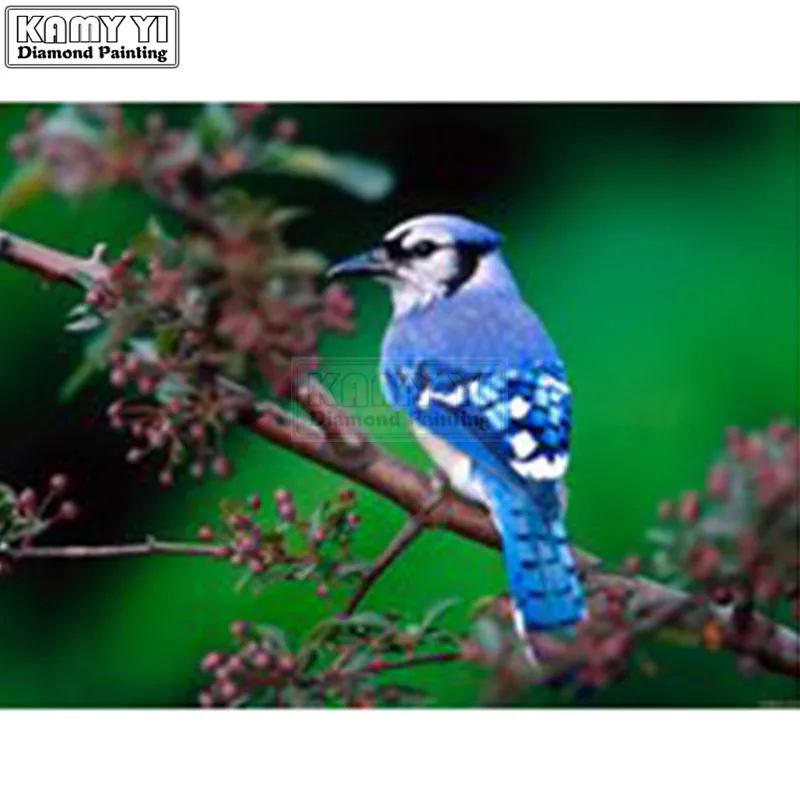 

KAMY YI полное квадратное сверло 5d Diy Алмазная картина птица и крест стежок Кристалл Круглый Алмаз Lk1