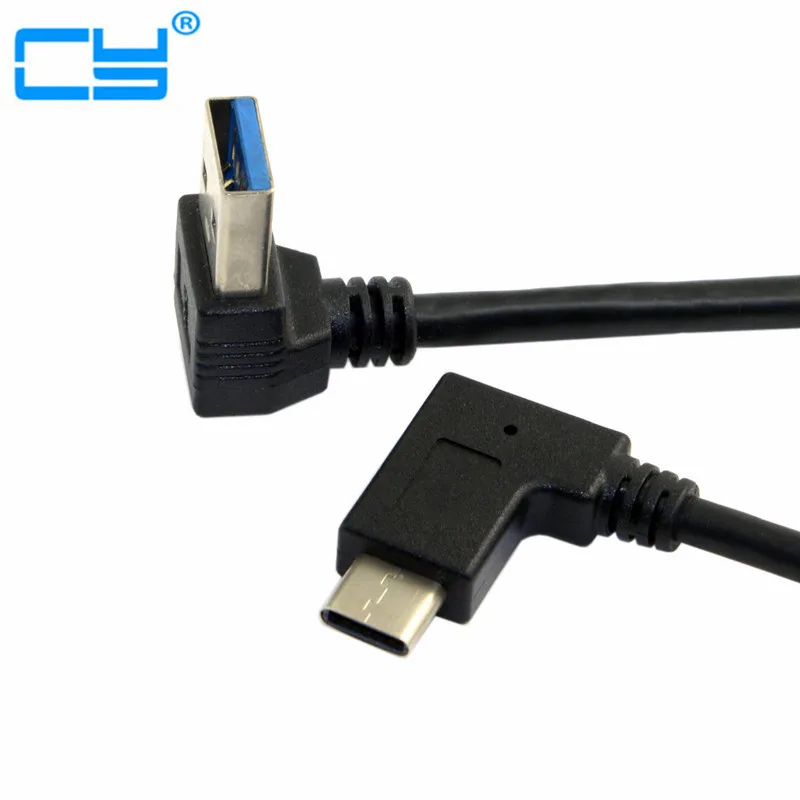 Реверсивный USB 3 1 USB-C под углом 90 градусов вверх и вниз левый правый Угловой