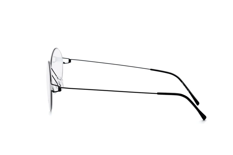 100% настоящие титановые мужские круглые датские корейские очки Moon Jae in