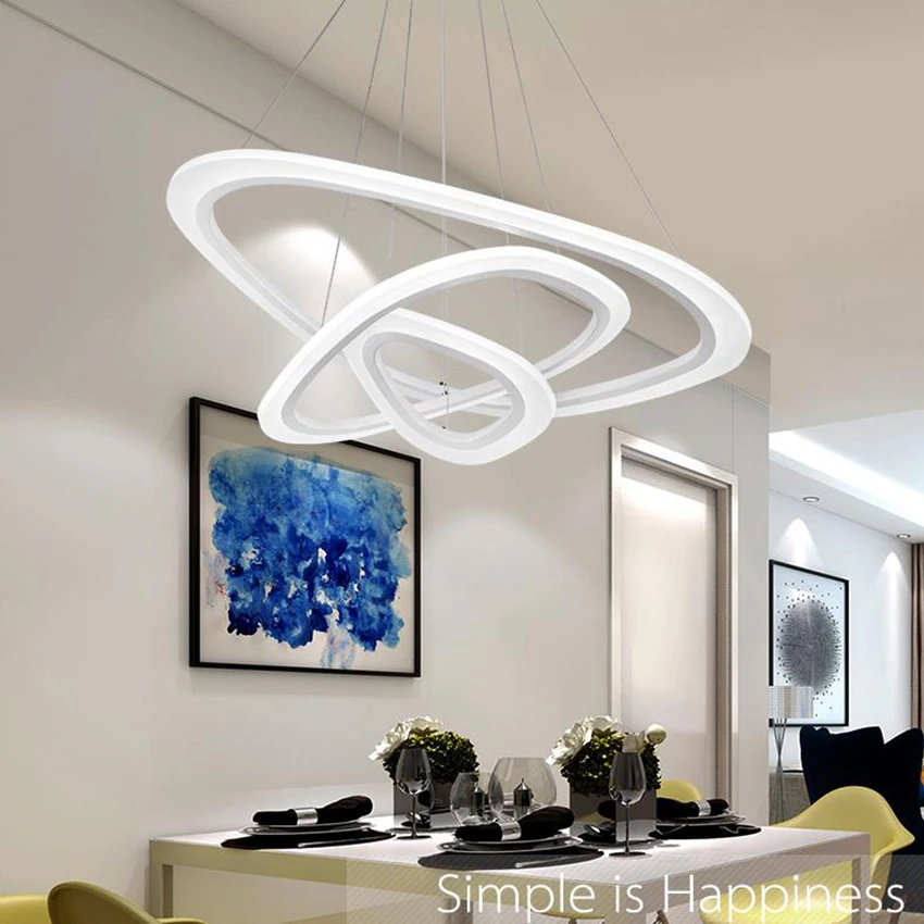 2017 высококачественные акриловые современные светодиодсветодиодный подвесные