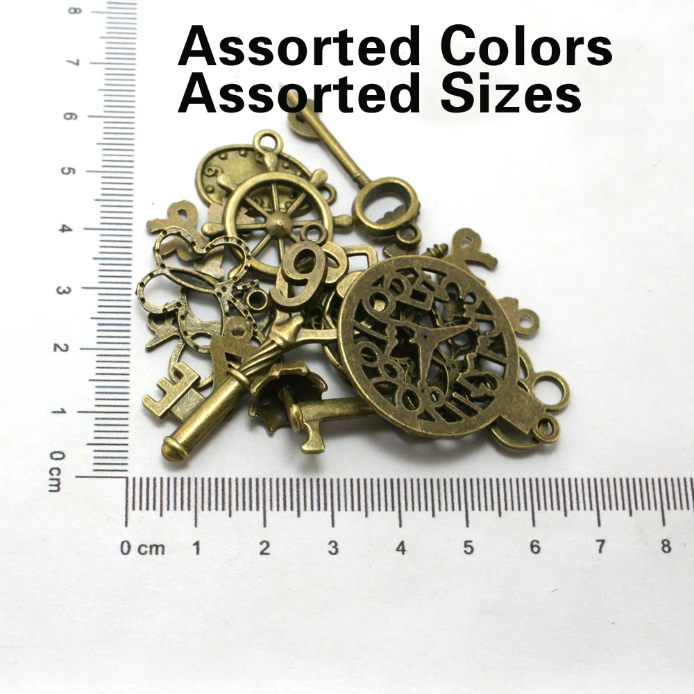 Бесплатная доставка! Горячие Смешанные тип талисманы из античной бронзы 20 шт