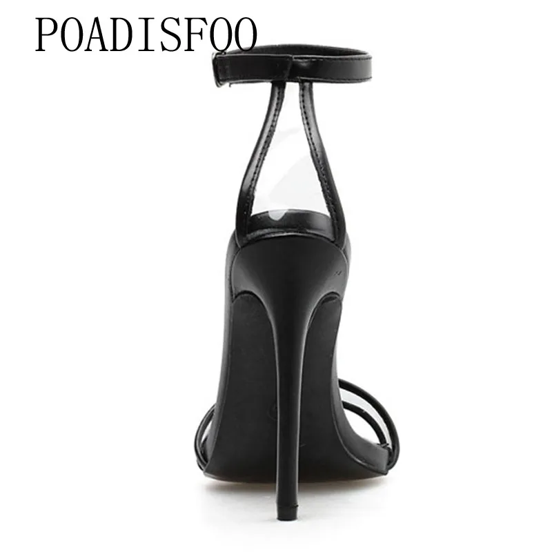 COWCOM/2019 г. женские тапочки пикантная обувь черного цвета босоножки с острым носком