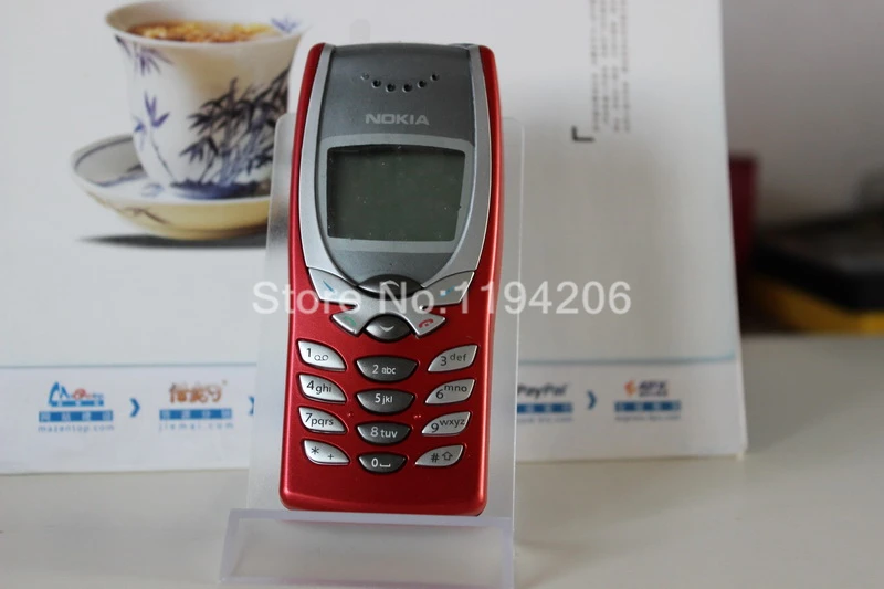 Мобильный телефон Nokia 8250 2G GSM разблокированный Восстановленный двухдиапазонный