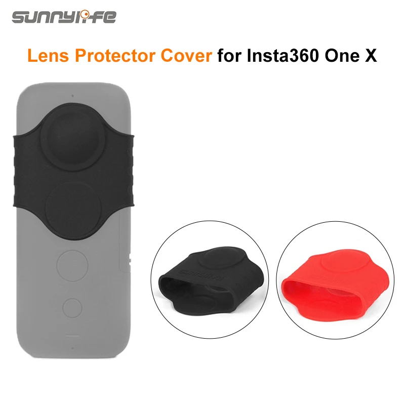 Фото Новый силиконовый чехол Защитная крышка для объектива Insta360 One X аксессуары