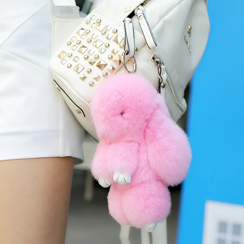 Мертвого кролика трава Кролик Кулон Мэн небольшой плюшевый кролик кукла Рюкзак